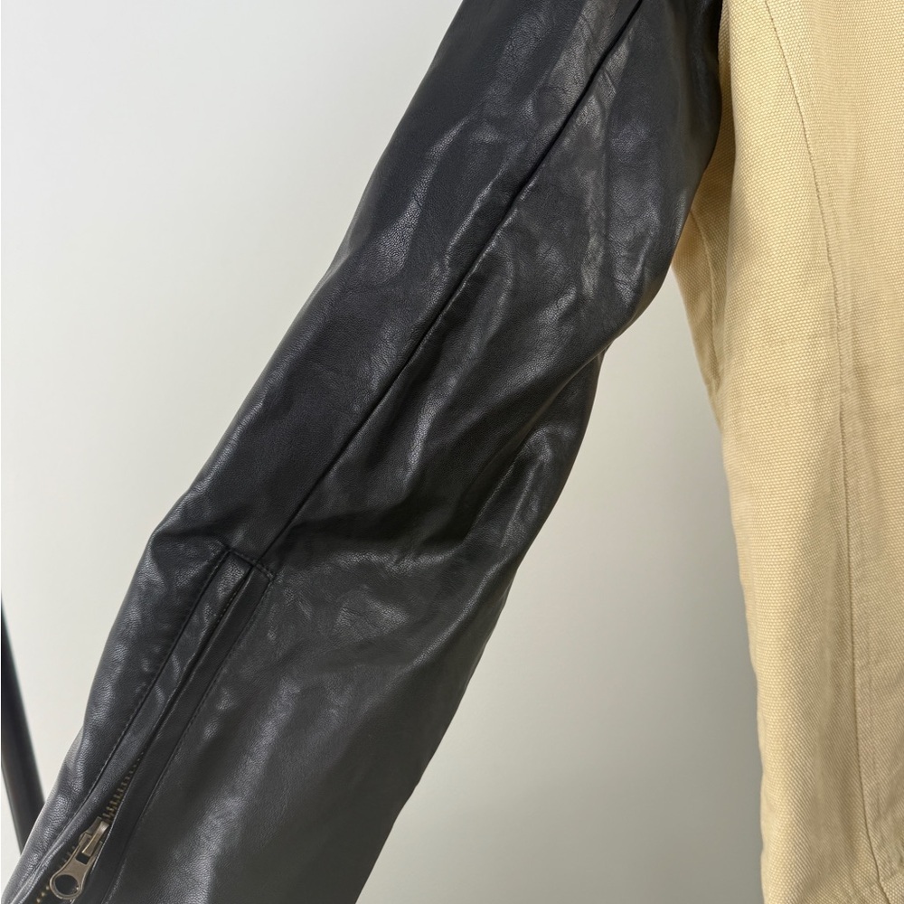 VICI Field Jacket • Size L • Vegan Leather Sleeves - Picture 8 of 10